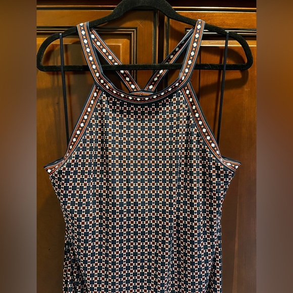 NWOT Max Studios Racer Back Medallion Maxi Dress - XL - Picture 2 of 8